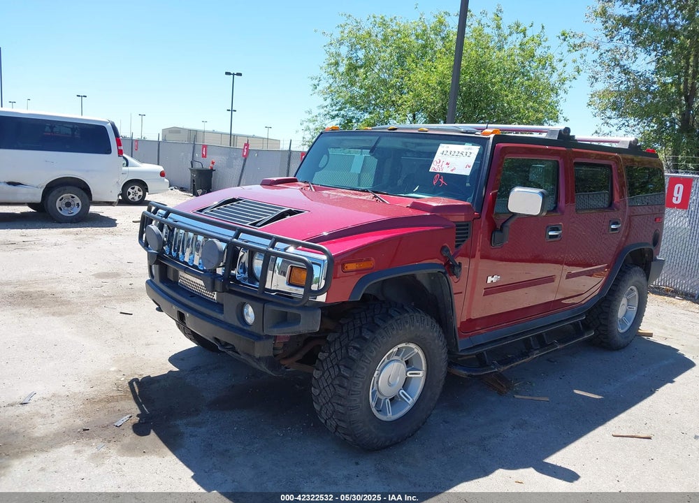 2003 HUMMER H2 VIN: 5GRGN23U53H139362