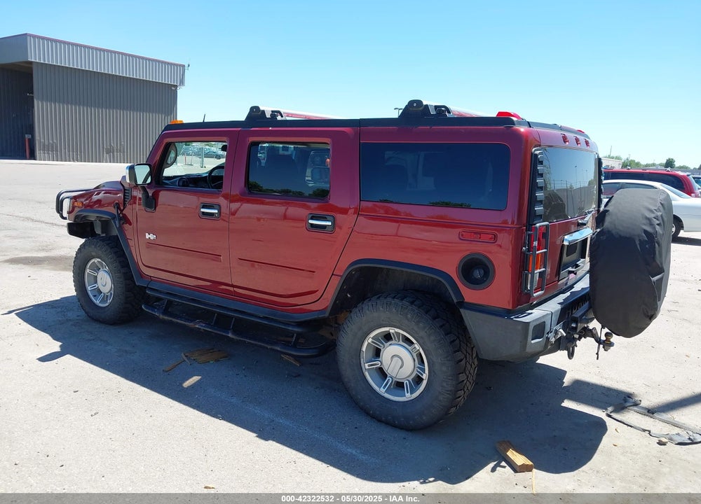 2003 HUMMER H2 VIN: 5GRGN23U53H139362