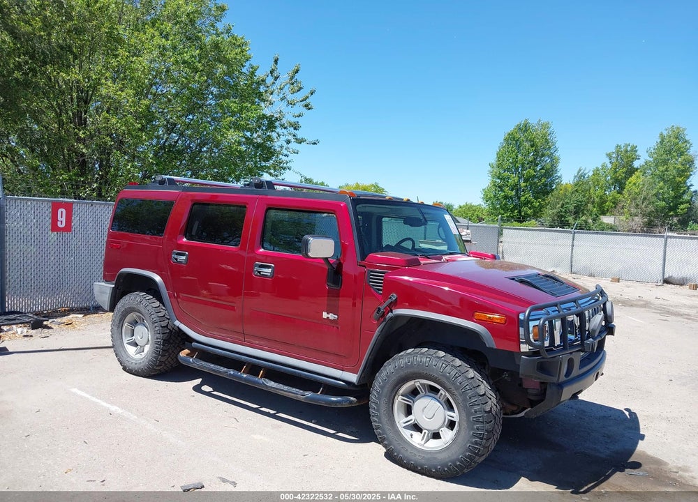 2003 HUMMER H2 VIN: 5GRGN23U53H139362