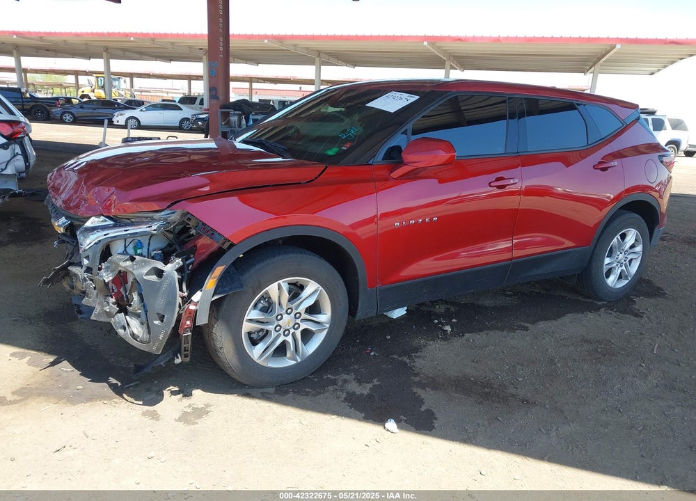 2021 CHEVROLET BLAZER VIN: 3GNKBCRSXMS575608