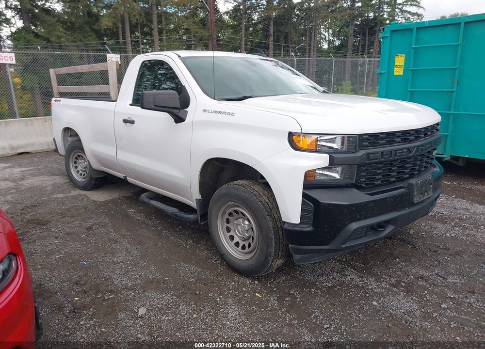 2019 CHEVROLET SILVERADO 1500 WORK TRUCK VIN: 3GCNYAEH9KG199986