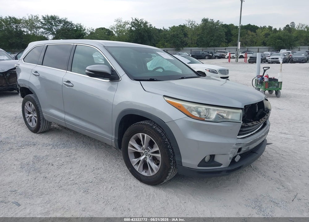 2016 TOYOTA HIGHLANDER LE PLUS V6/LE V6 VIN: 5TDZKRFHXGS124965