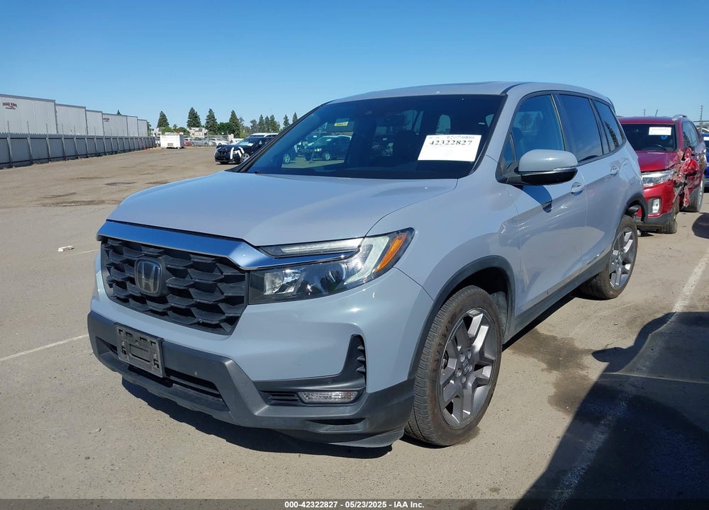 2022 HONDA PASSPORT 2WD EX-L VIN: 5FNYF7H52NB002772