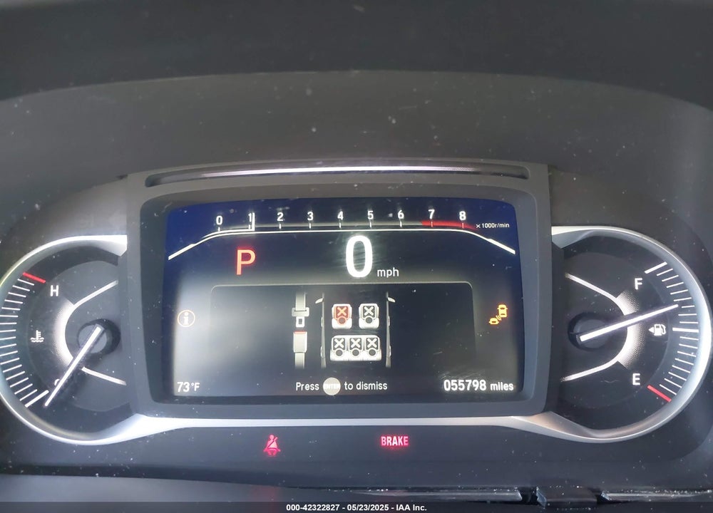 2022 HONDA PASSPORT 2WD EX-L VIN: 5FNYF7H52NB002772