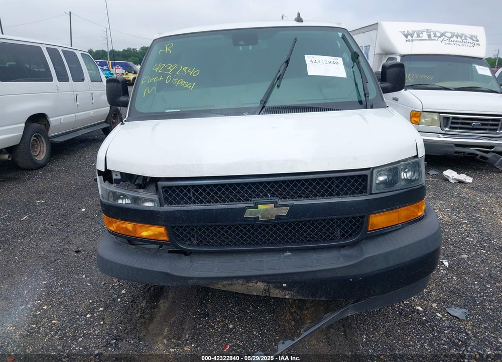 2019 CHEVROLET EXPRESS 3500 WORK VAN VIN: 1GCZGGFP9K1332273