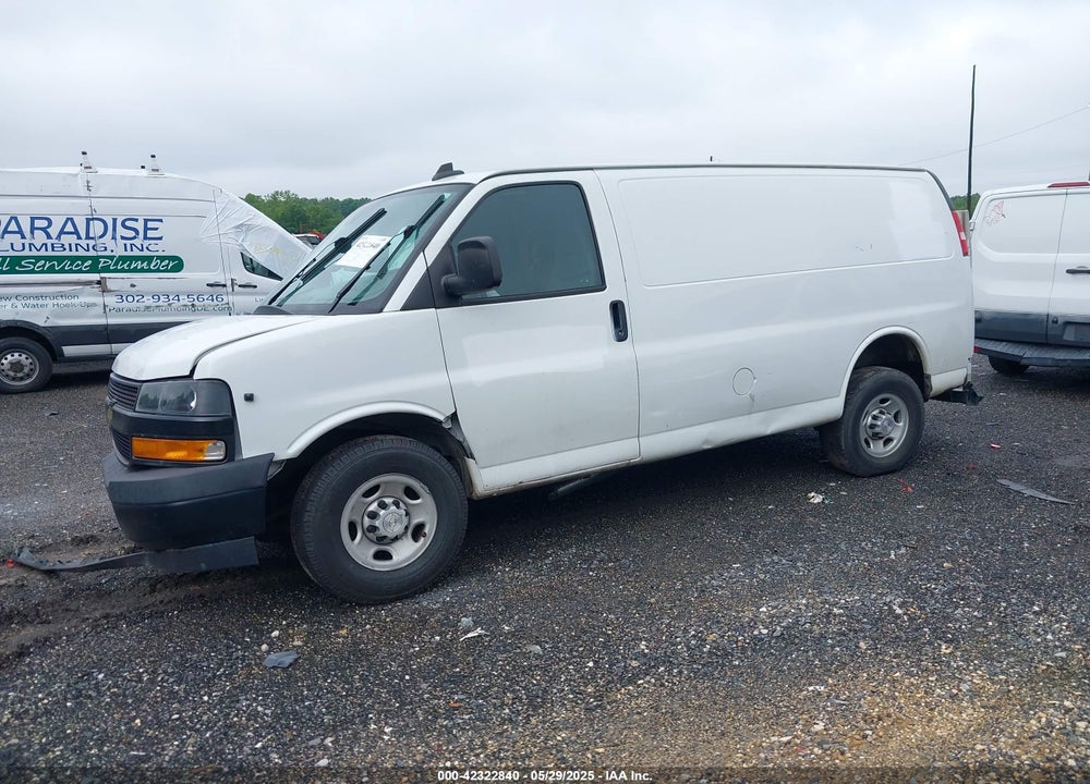 2019 CHEVROLET EXPRESS 3500 WORK VAN VIN: 1GCZGGFP9K1332273