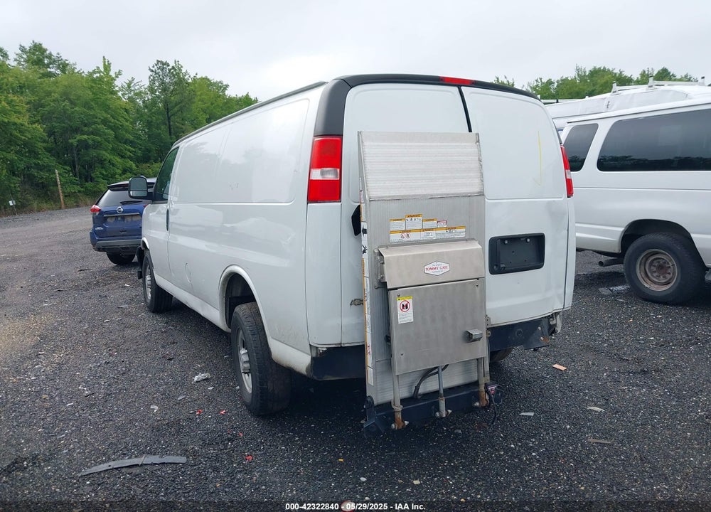 2019 CHEVROLET EXPRESS 3500 WORK VAN VIN: 1GCZGGFP9K1332273