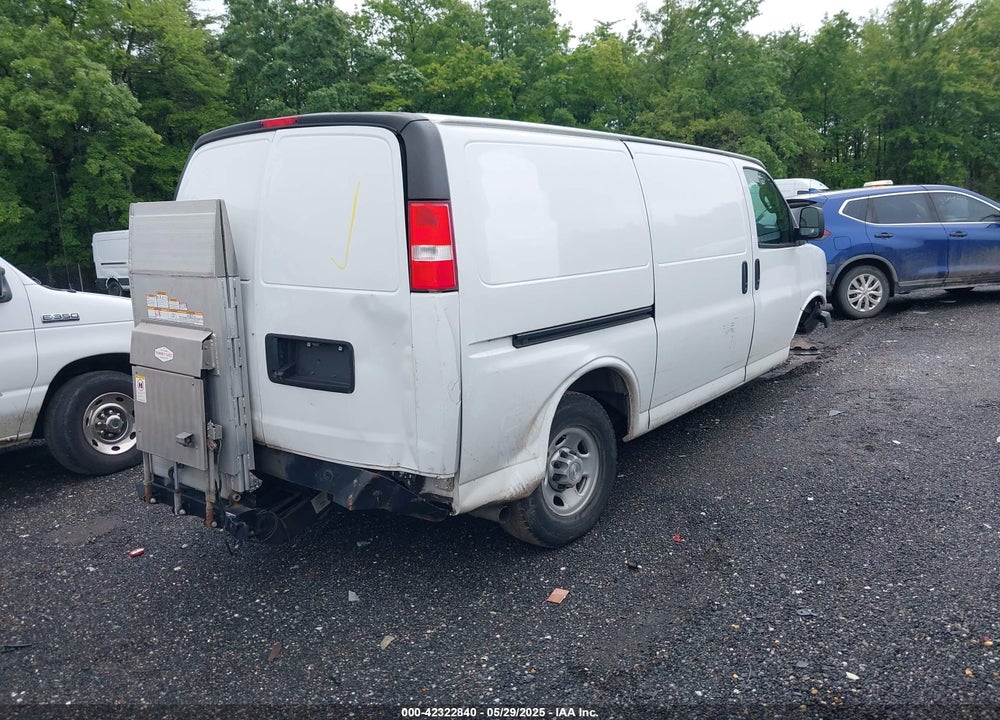 2019 CHEVROLET EXPRESS 3500 WORK VAN VIN: 1GCZGGFP9K1332273