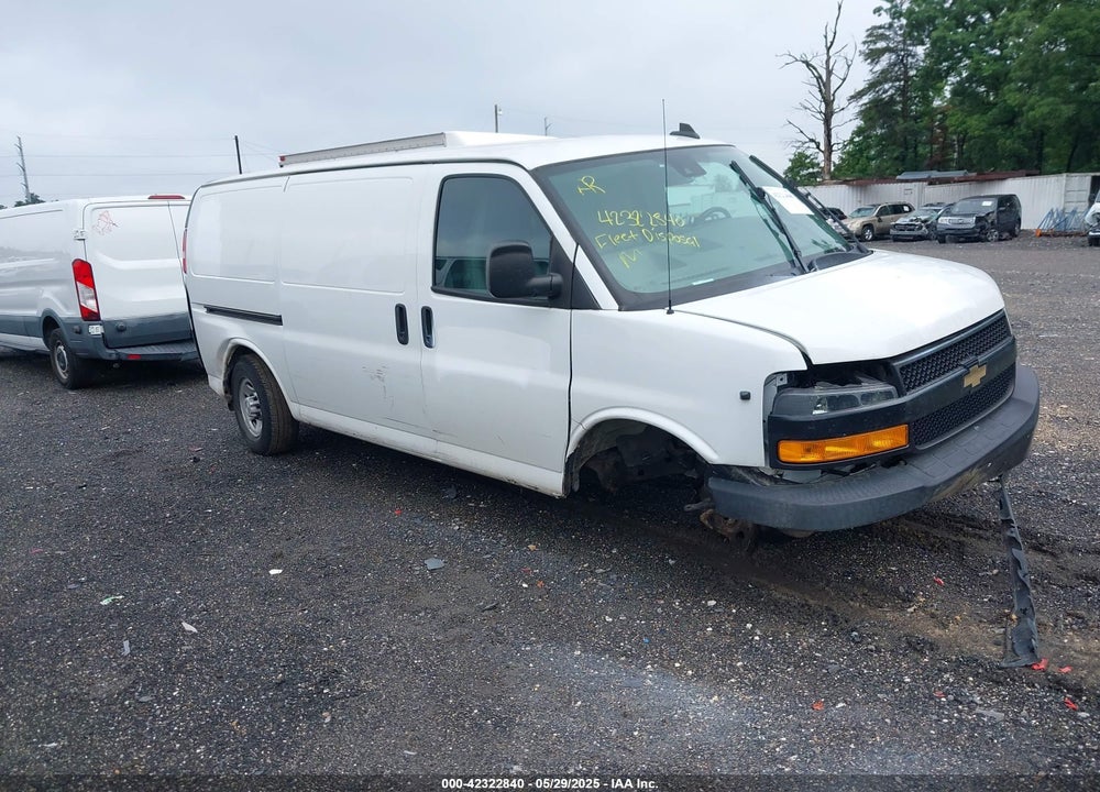 2019 CHEVROLET EXPRESS 3500 WORK VAN VIN: 1GCZGGFP9K1332273