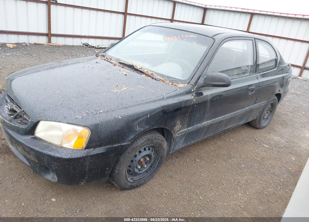 2000 HYUNDAI ACCENT L VIN: KMHCF35G7YU015260