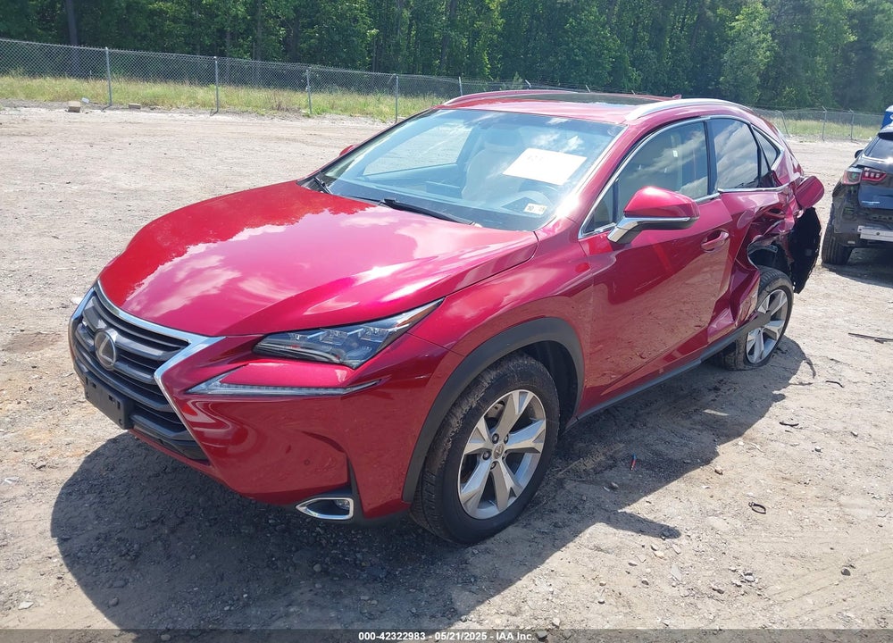 2017 LEXUS NX 300H VIN: JTJBJRBZ5H2056423