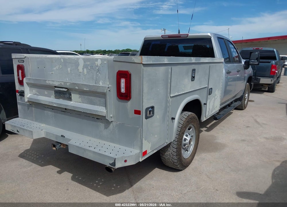 2020 CHEVROLET SILVERADO 2500HD 4WD DOUBLE CAB LONG BED WT VIN: 1GB2YLE73LF242361