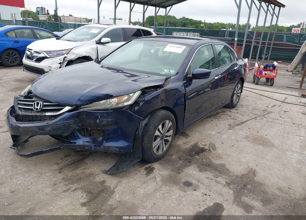 2014 HONDA ACCORD VIN: 1HGCR2F38EA018166