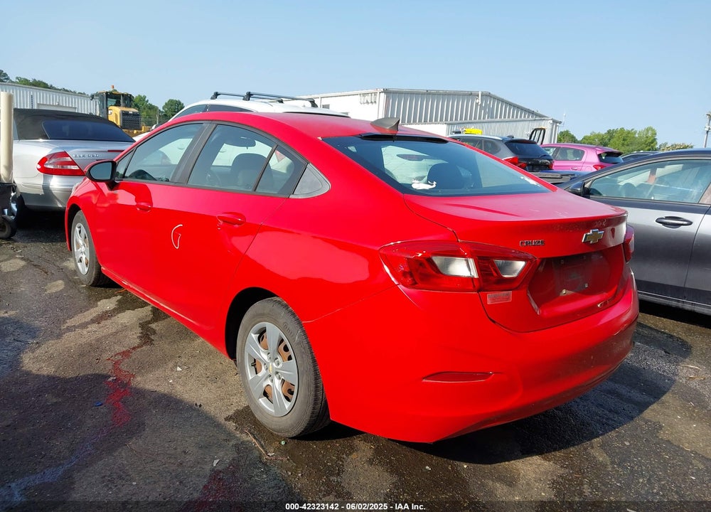 2017 CHEVROLET CRUZE VIN: 1G1BC5SM0H7209179