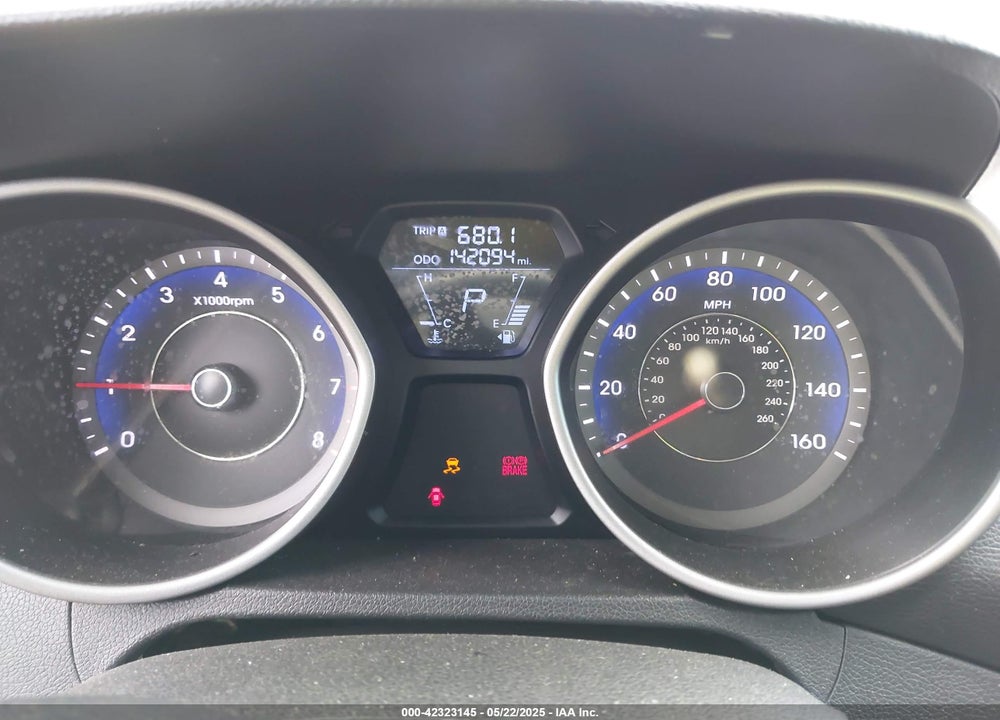 2012 HYUNDAI ELANTRA VIN: KMHDH4AE1CU418670