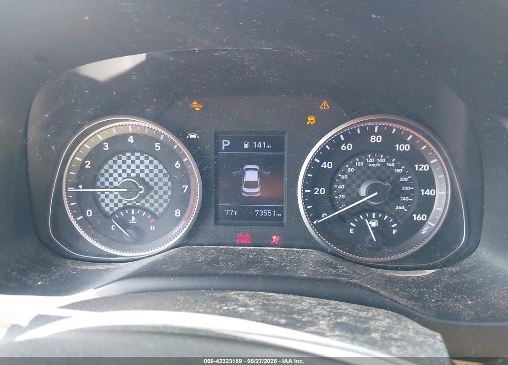 2020 HYUNDAI ELANTRA VIN: KMHD74LF3LU989117