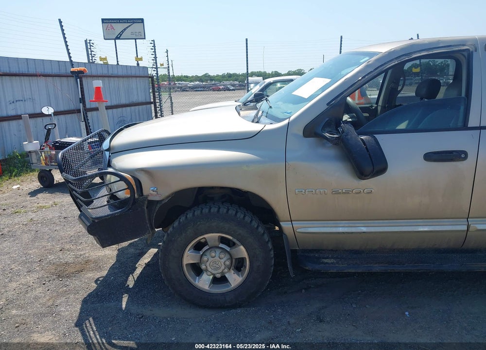 2004 DODGE RAM 2500 SLT/LARAMIE VIN: 3D7KU28C14G271955