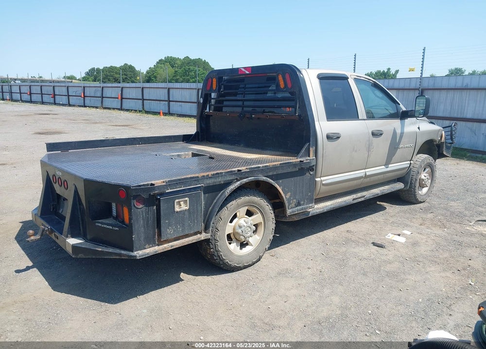 2004 DODGE RAM 2500 SLT/LARAMIE VIN: 3D7KU28C14G271955