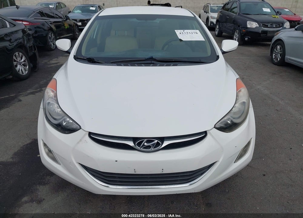 2013 HYUNDAI ELANTRA GLS VIN: 5NPDH4AE0DH170542