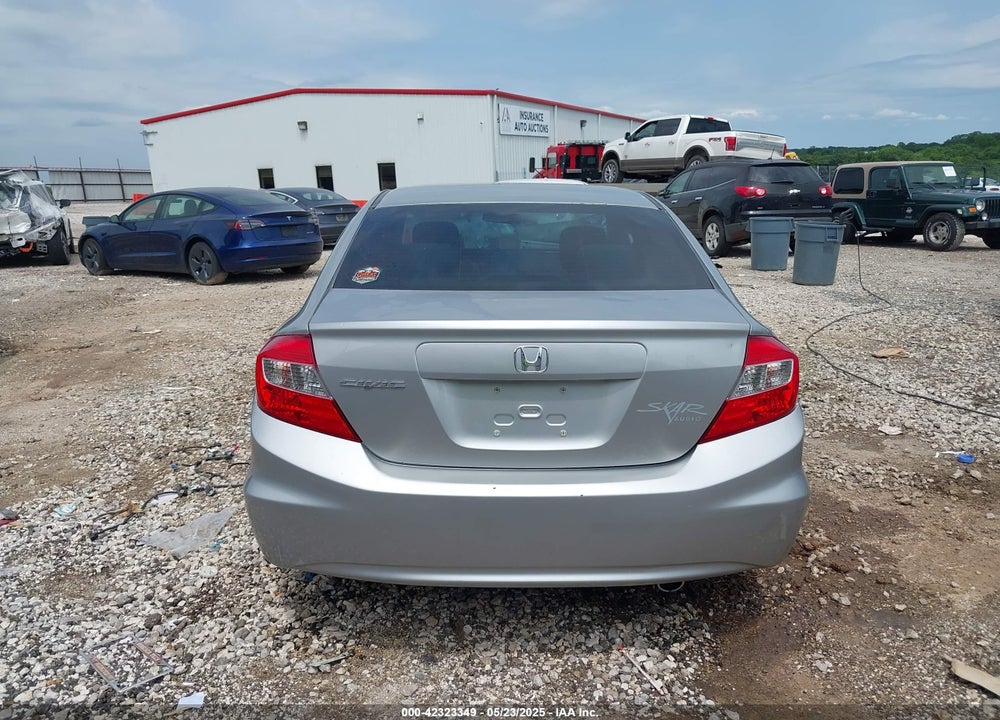 2012 HONDA CIVIC VIN: 2HGFB2F58CH308716