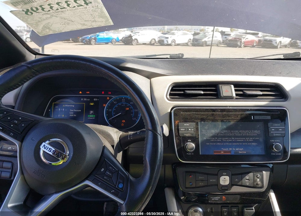2018 NISSAN LEAF SL VIN: 1N4AZ1CP1JC306753
