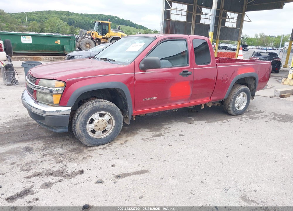 2005 CHEVROLET COLORADO LS VIN: 1GCDT198158171629