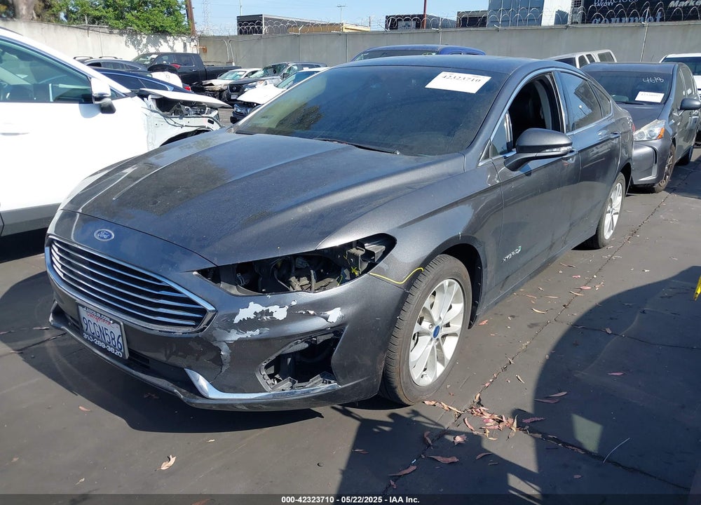 2019 FORD FUSION HYBRID SEL VIN: 3FA6P0MU6KR116718