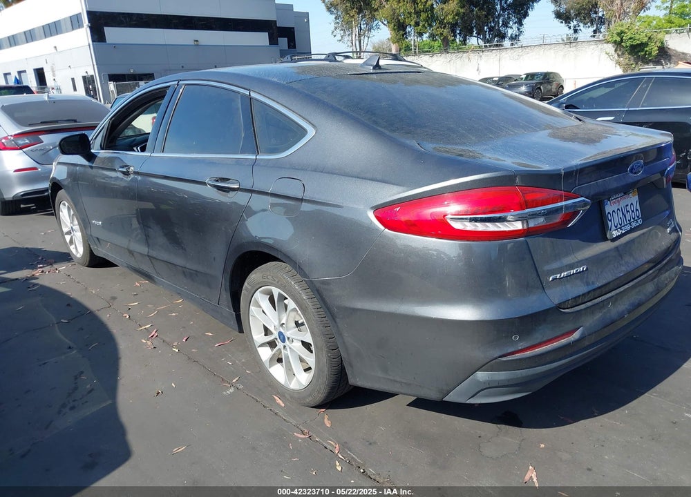 2019 FORD FUSION HYBRID SEL VIN: 3FA6P0MU6KR116718