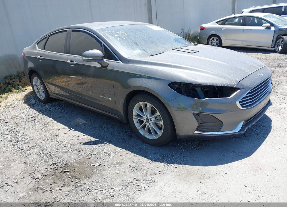 2019 FORD FUSION HYBRID SEL VIN: 3FA6P0MU6KR116718