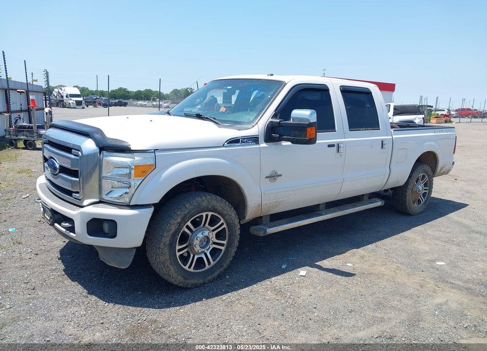 2013 FORD F-250 LARIAT VIN: 1FT7W2BT6DEB55273