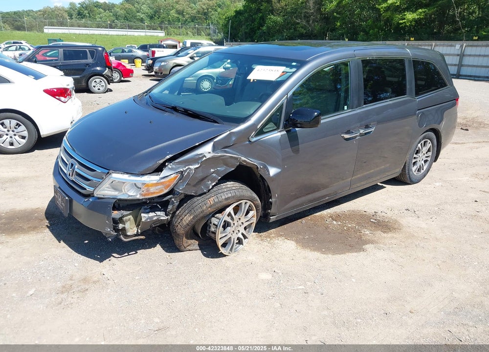 2013 HONDA ODYSSEY EX-L VIN: 5FNRL5H64DB034535