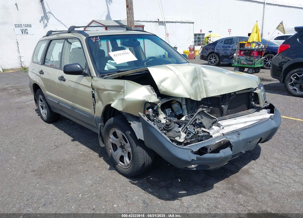 2003 SUBARU FORESTER X VIN: JF1SG63673H755519