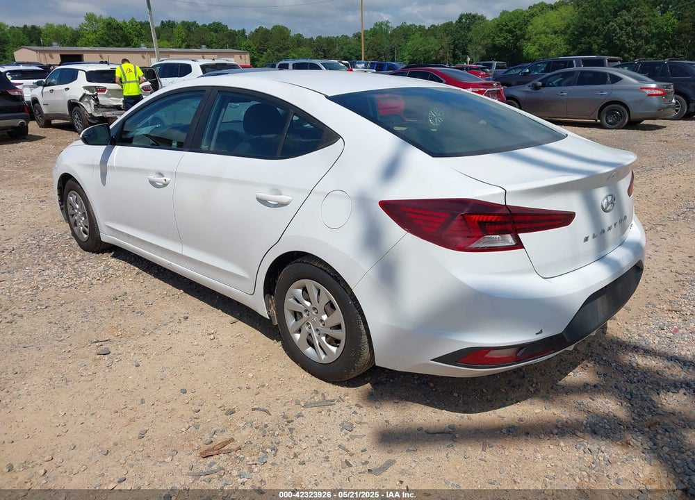 2019 HYUNDAI ELANTRA VIN: 5NPD74LF8KH411799