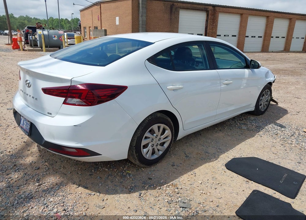 2019 HYUNDAI ELANTRA VIN: 5NPD74LF8KH411799