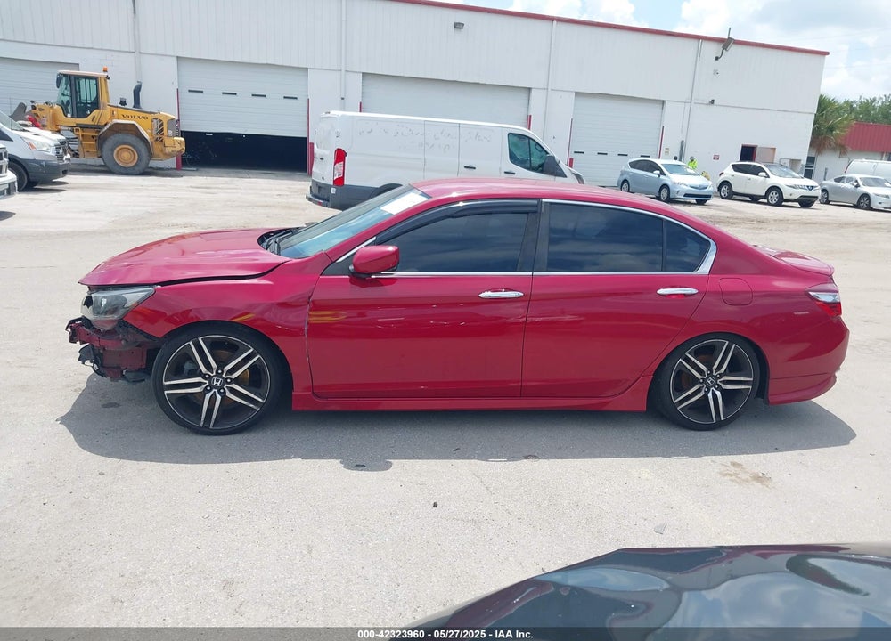 2017 HONDA ACCORD SPORT VIN: 1HGCR2F56HA165575