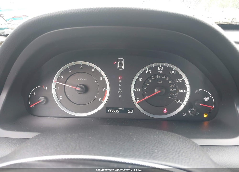 2009 HONDA ACCORD VIN: 1HGCP26819A055776