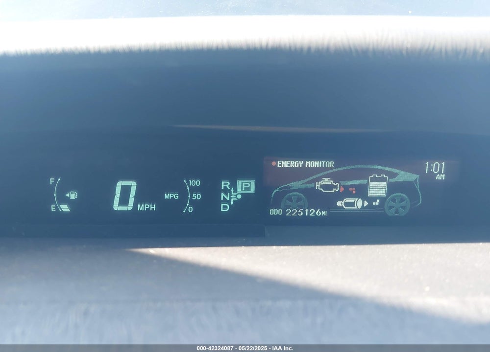 2010 TOYOTA PRIUS III VIN: JTDKN3DUXA0129745
