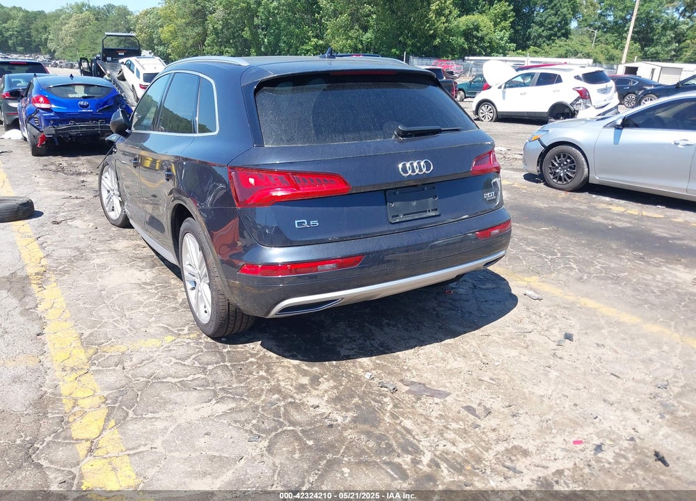 2018 AUDI Q5 2.0T PREMIUM/2.0T TECH PREMIUM VIN: WA1BNAFYXJ2187762