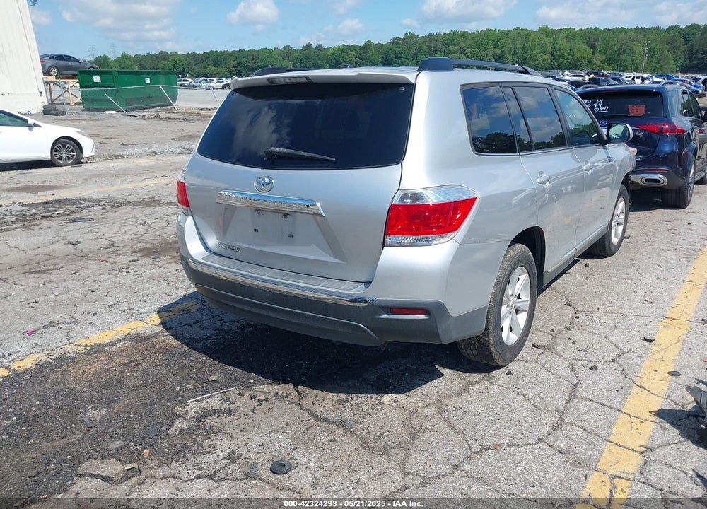 2012 TOYOTA HIGHLANDER VIN: 5TDZK3EH6CS061582