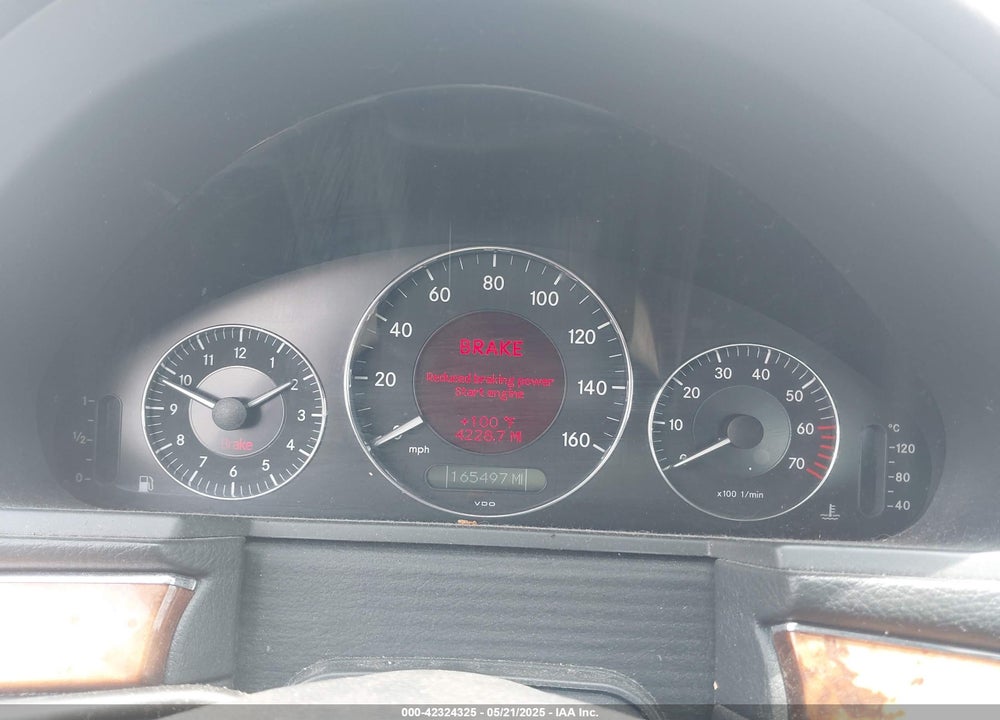2005 MERCEDES-BENZ E 320 VIN: WDBUF65J95A641555