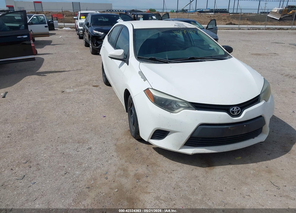 2014 TOYOTA COROLLA L VIN: 5YFBURHE2EP009524