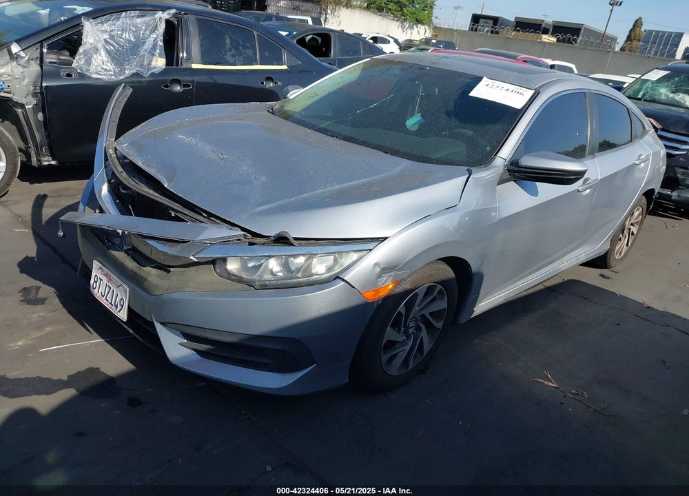 2016 HONDA CIVIC EX VIN: 2HGFC2F75GH506626