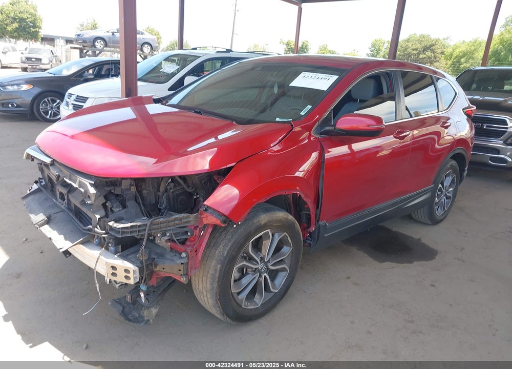 2021 HONDA CR-V AWD EX VIN: 2HKRW2H57MH661955