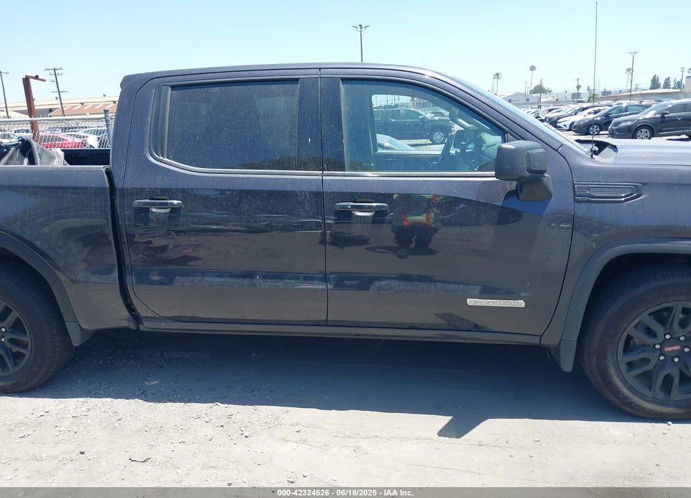 2022 GMC SIERRA 1500 2WD SHORT BOX ELEVATION VIN: 3GTPHCEK2NG552993