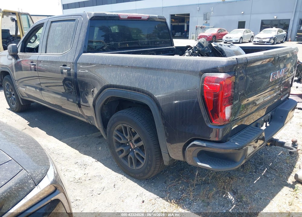 2022 GMC SIERRA 1500 2WD SHORT BOX ELEVATION VIN: 3GTPHCEK2NG552993