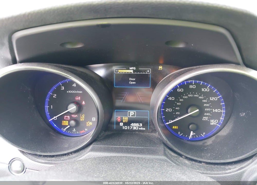 2017 SUBARU OUTBACK VIN: 4S4BSENC7H3293775