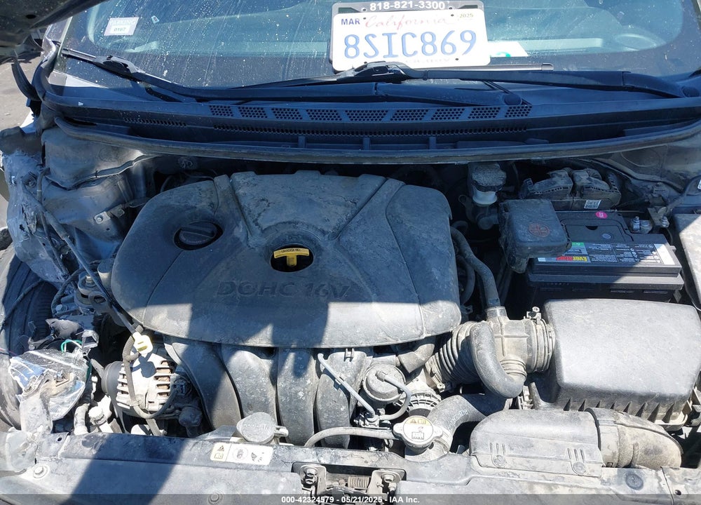 2016 KIA FORTE LX VIN: KNAFX4A61G5583267