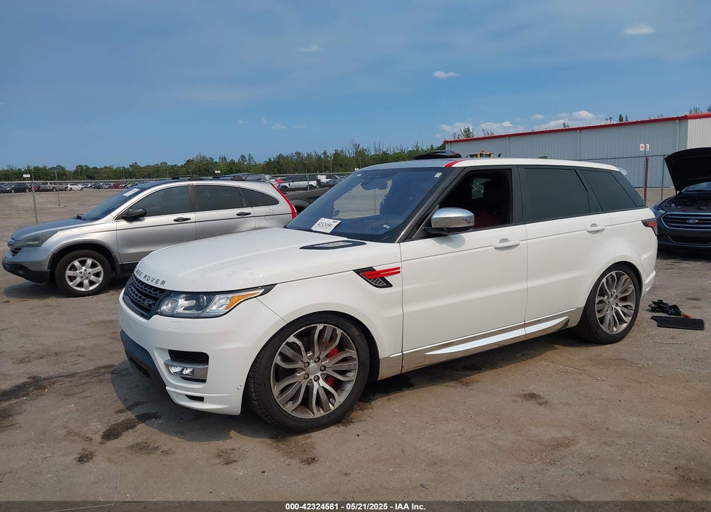 2017 LAND ROVER RANGE ROVER SPORT VIN: SALWV2FE9HA130030