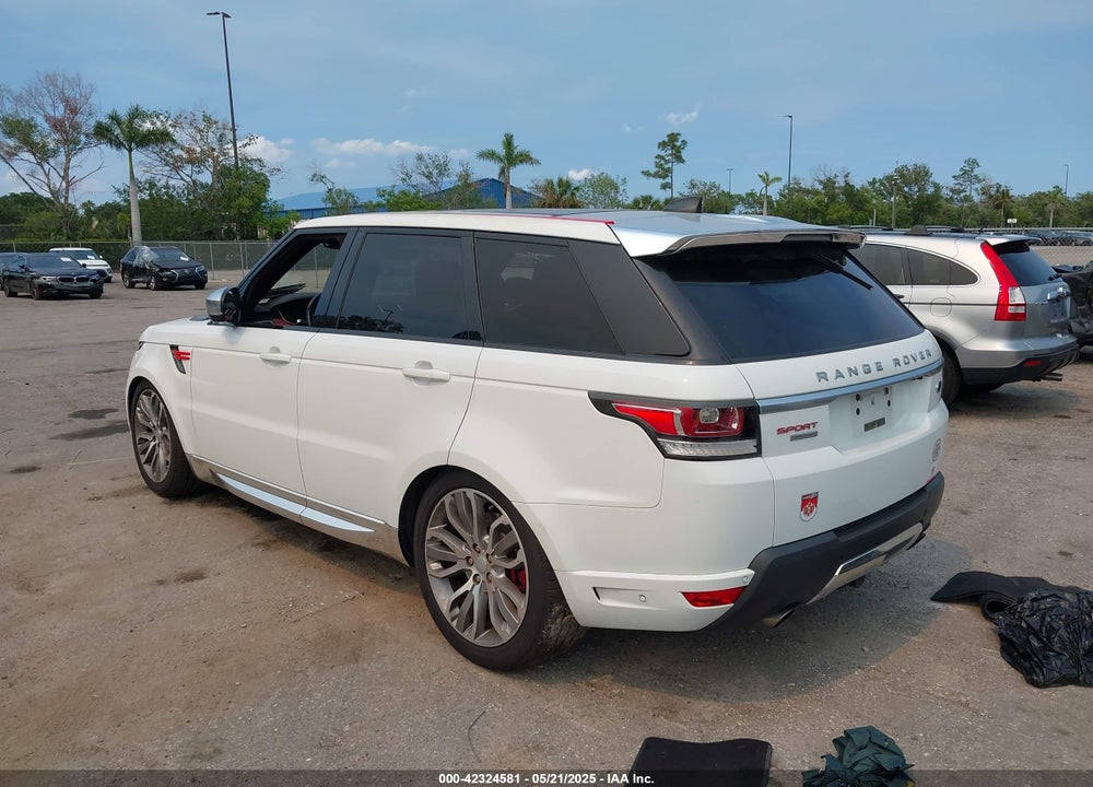 2017 LAND ROVER RANGE ROVER SPORT VIN: SALWV2FE9HA130030