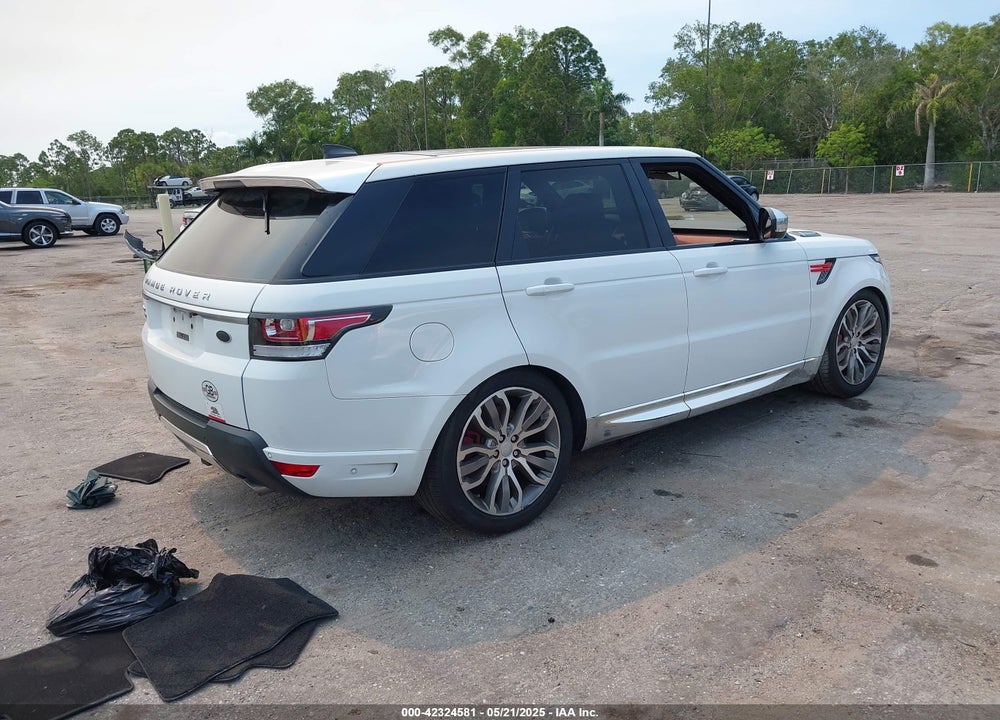 2017 LAND ROVER RANGE ROVER SPORT VIN: SALWV2FE9HA130030